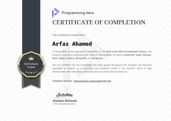 Next Level Web Development